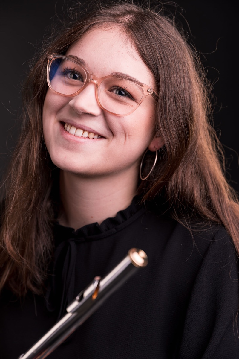 Kaja Morawiec, flecistka i nauczycielka gry na flecie w szkole muzycznej Unisono w Warszawie